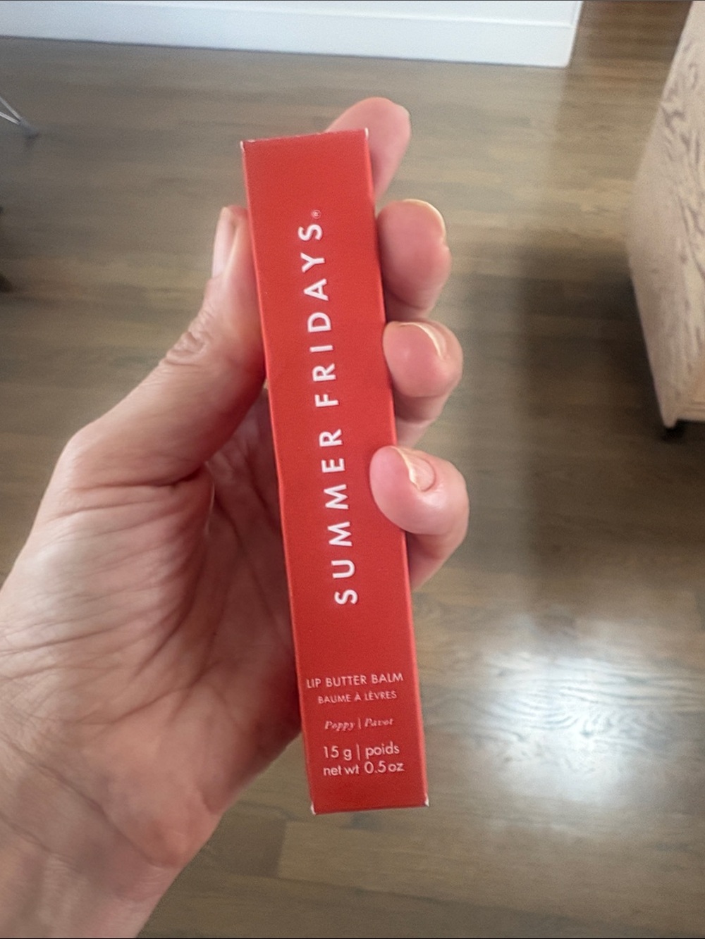 NWT Summer Fridays Lip Butter Balm - Poppy Red